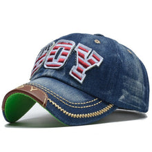 Load image into Gallery viewer, New Letter Boys Baseball Cap